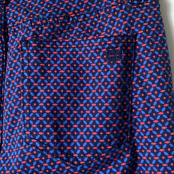 Tory Burch Pants Blue/Red 25W - Picture 5 of 8